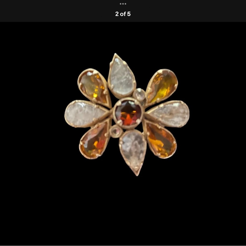 1980’s KC (Kenneth Cole) Brooch Fall Colors Prestine Condition